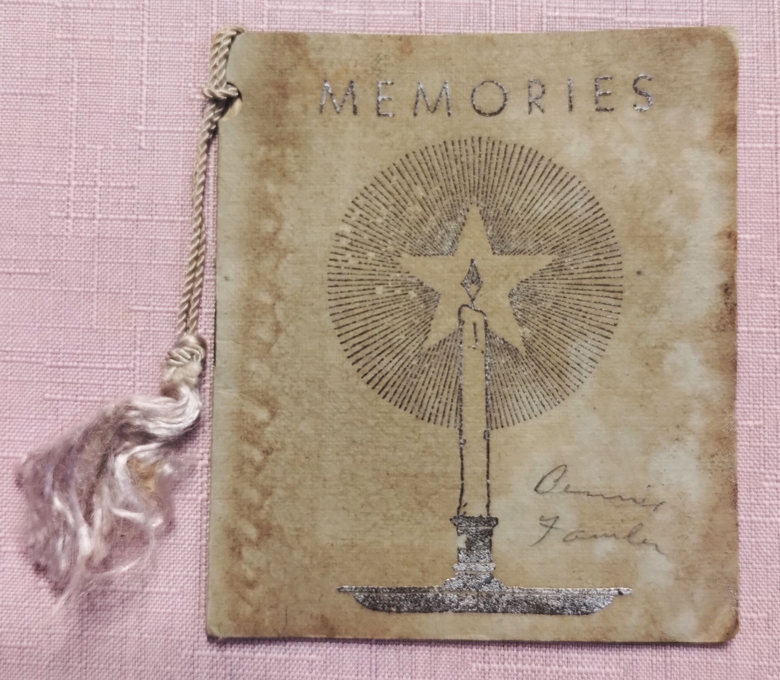 1947 Gilmer Texas High School Junior-Senior Banquet Memories Booklet