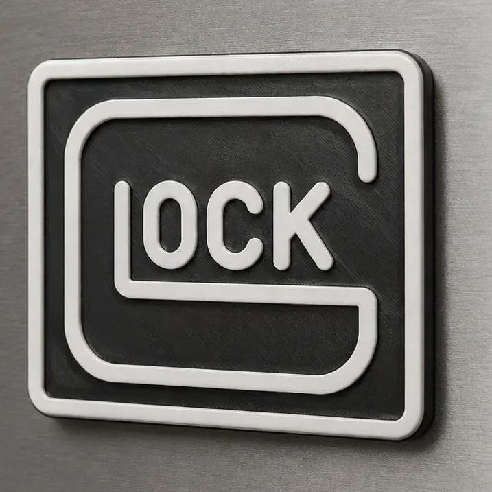 Glock Logo Fridge/Safe Magnet 4\