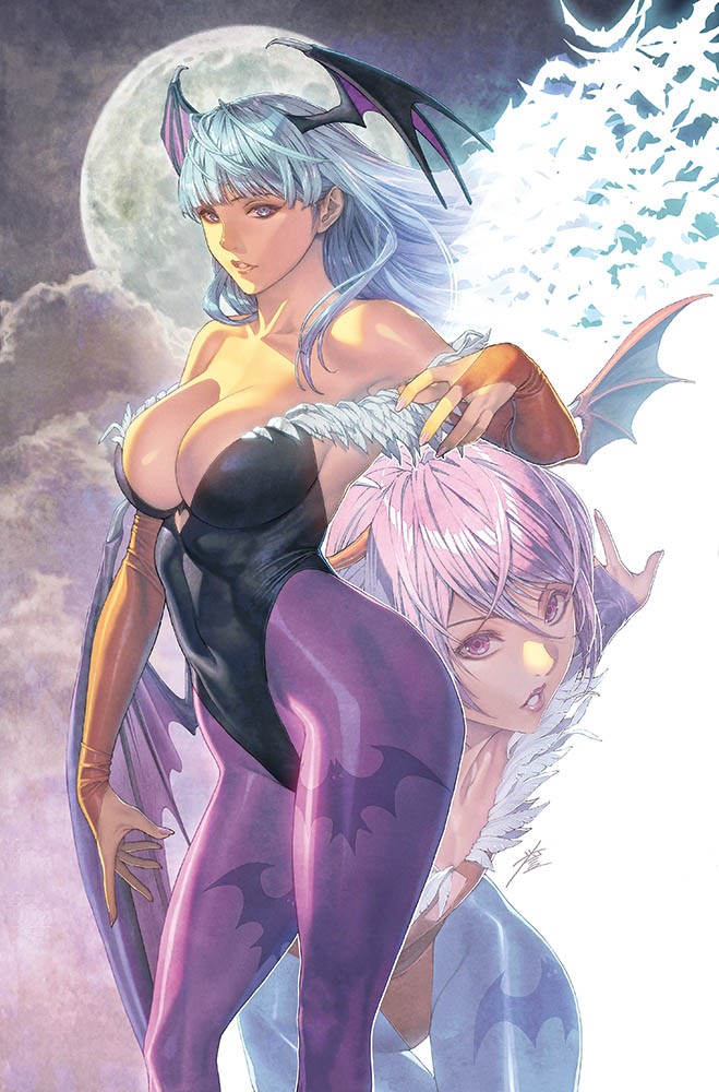 Darkstalkers X Street Fighter #1 Homare Exclusive Morrigan & Lilith Variant