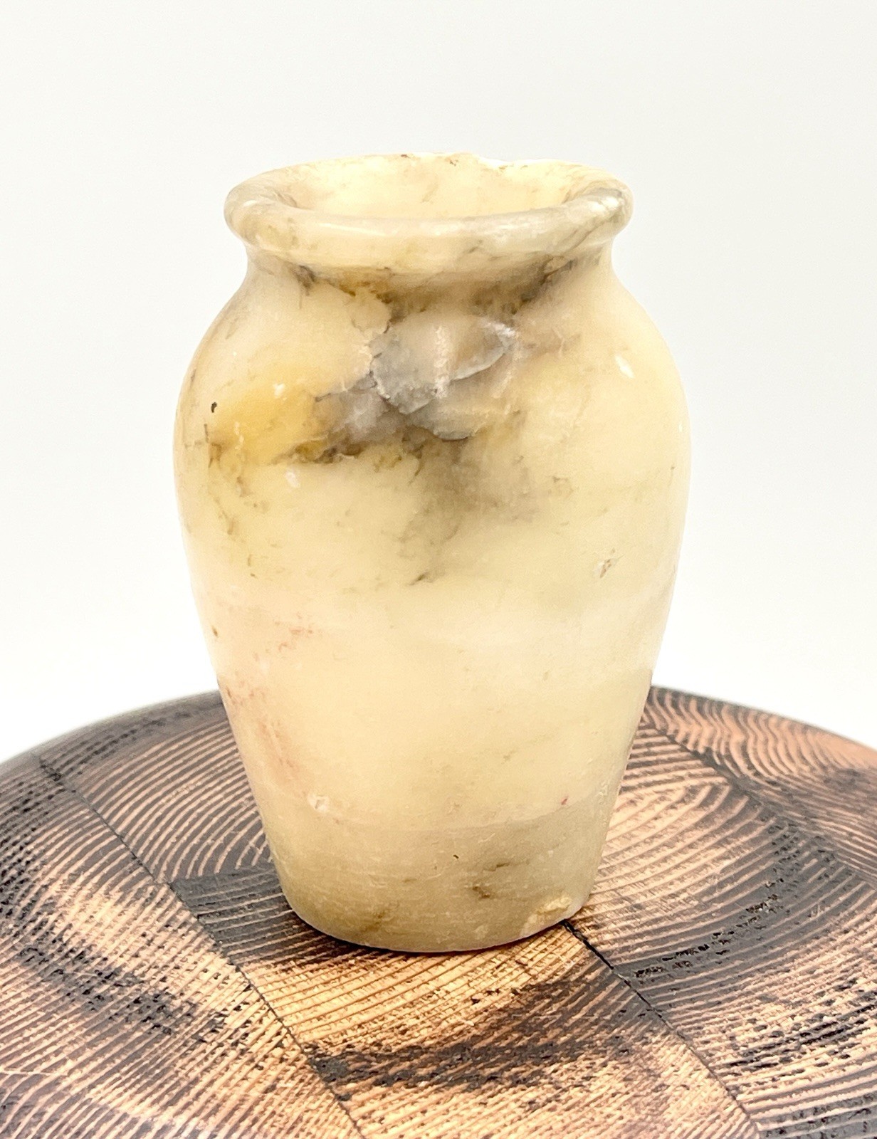 Replica Egyptian Alabaster Stone Vase 3