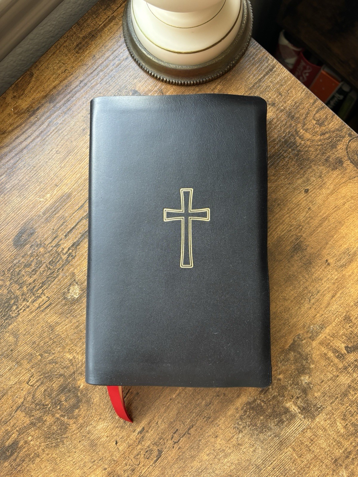 Holy Bible Good News Translation Catholic Edition Genuine Leather Handmade Black