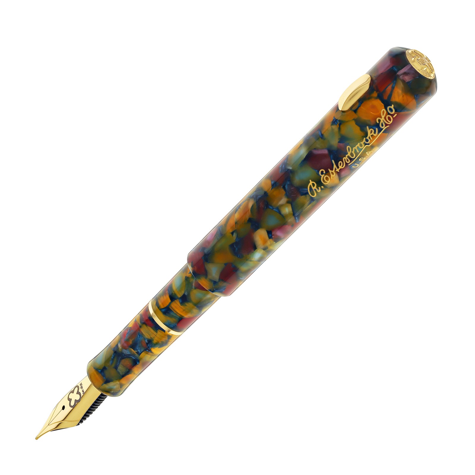 Esterbrook Niblet Fountain Pen in Botanical Garden with Gold Trim - Extra Fine