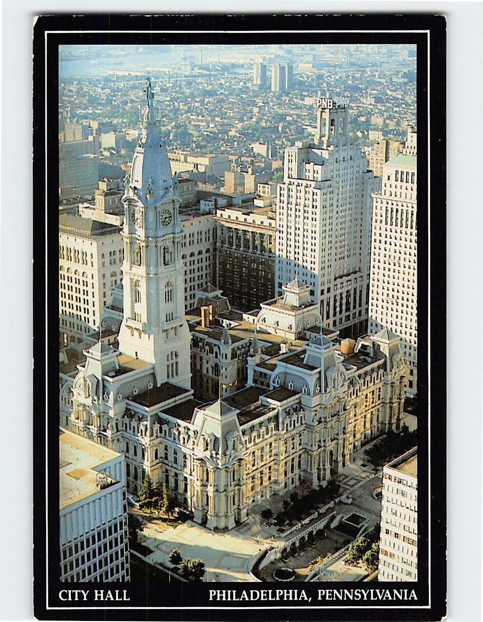 Postcard Philadelphia City Hall Pennsylvania