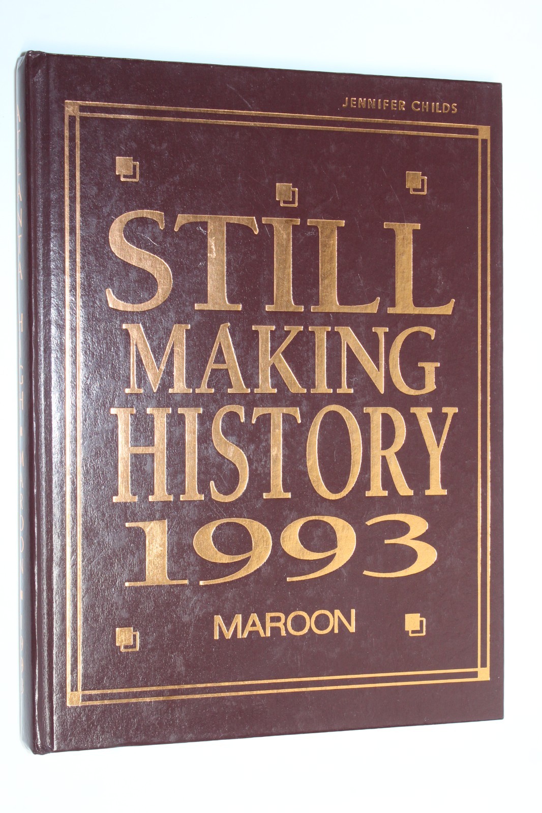 1993 Atlanta High School Yearbook Annual Atlanta Texas TX - Maroon 93