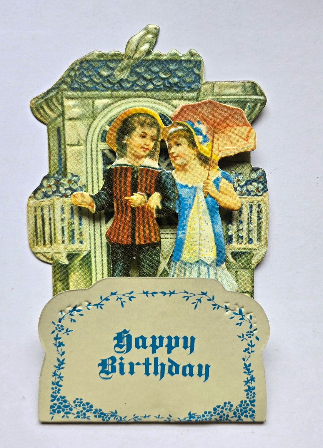 Merrimack Vintage 1985 Happy Birthday Pop-Up Greeting Card No. 30450