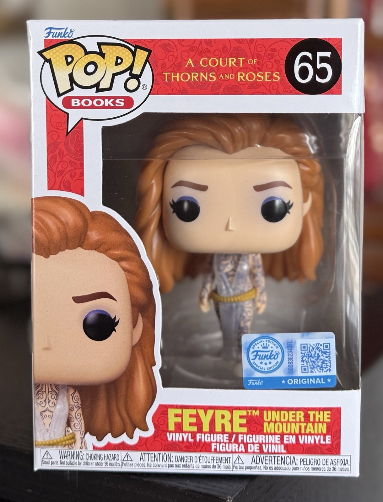 Funko Pop: FEYRE (Under the Mountain) #65 A Court of Thorns and Roses IN HAND