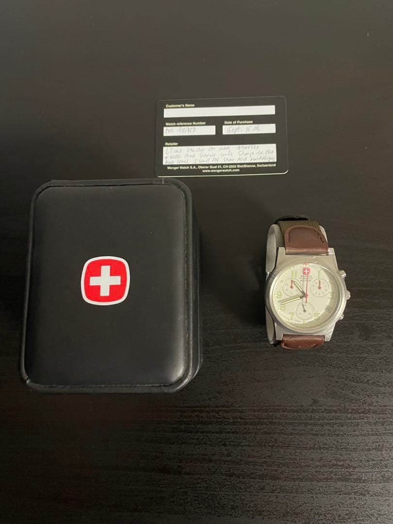 WENGER 72950 SWISS MILITARY Chronograph Wristwatch