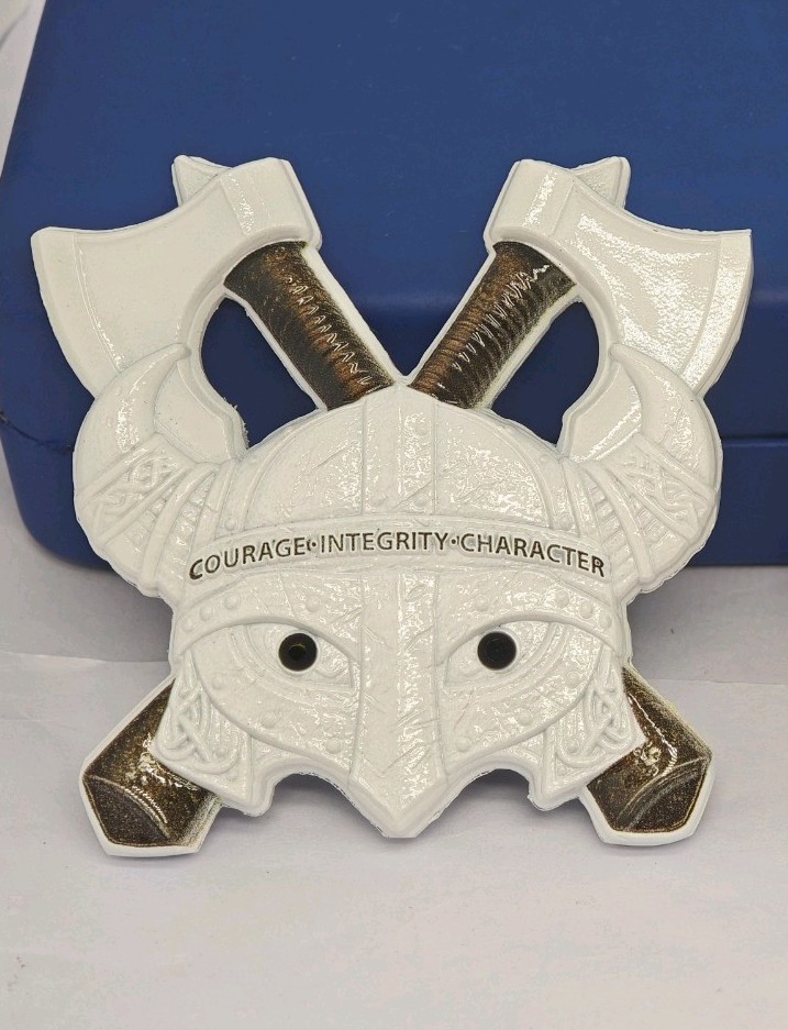 Ocala PD (WHITE) Patrol Viking Coin 2.5