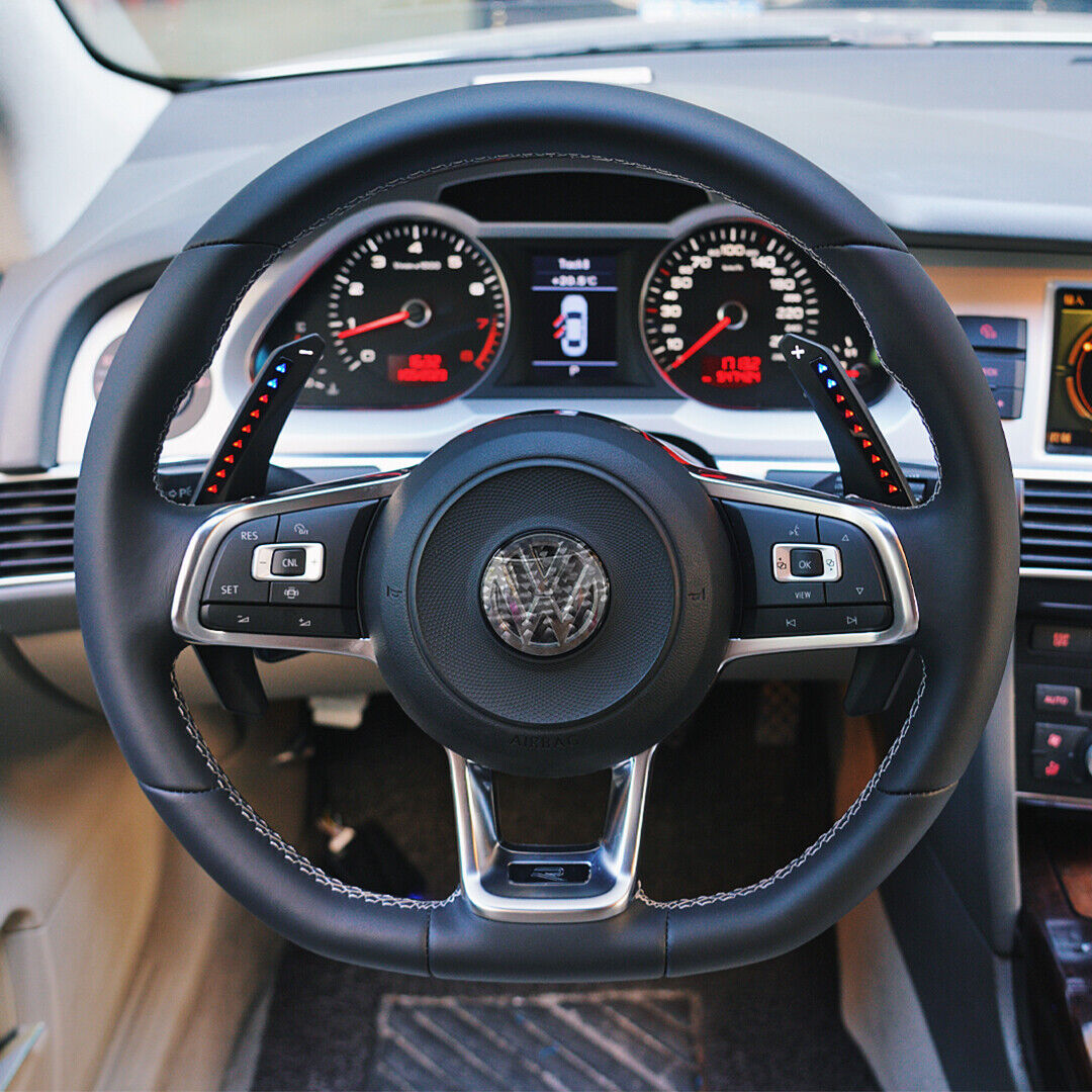 LED Steering Wheel Paddle Shifter for VW GTI MK7 MK7.5 
