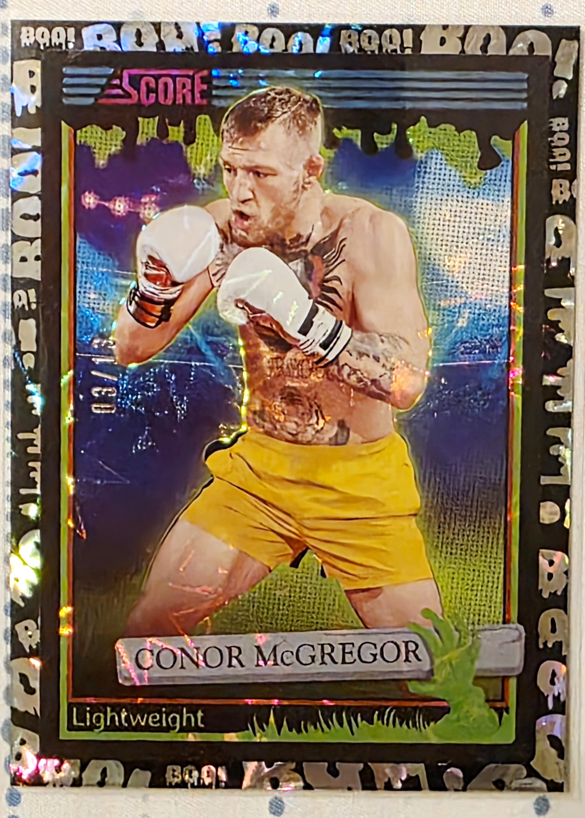 2026 Panini Score A Treat Conor McGregor #191 Holo Boo /13 UFC