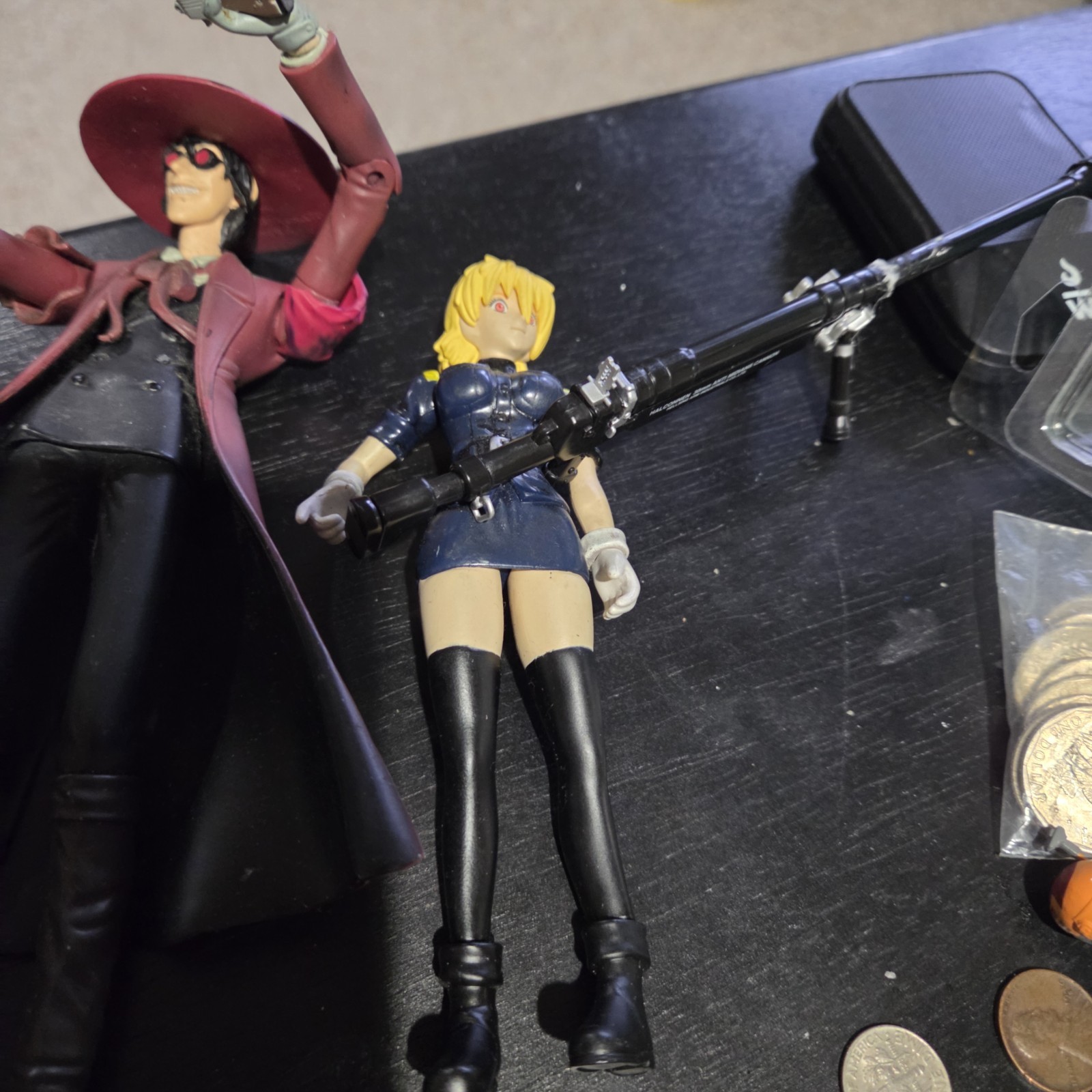 Hellsing/Seras Victoria figure Lot (2) Yamato Manga Anime Seras Victoria vintage