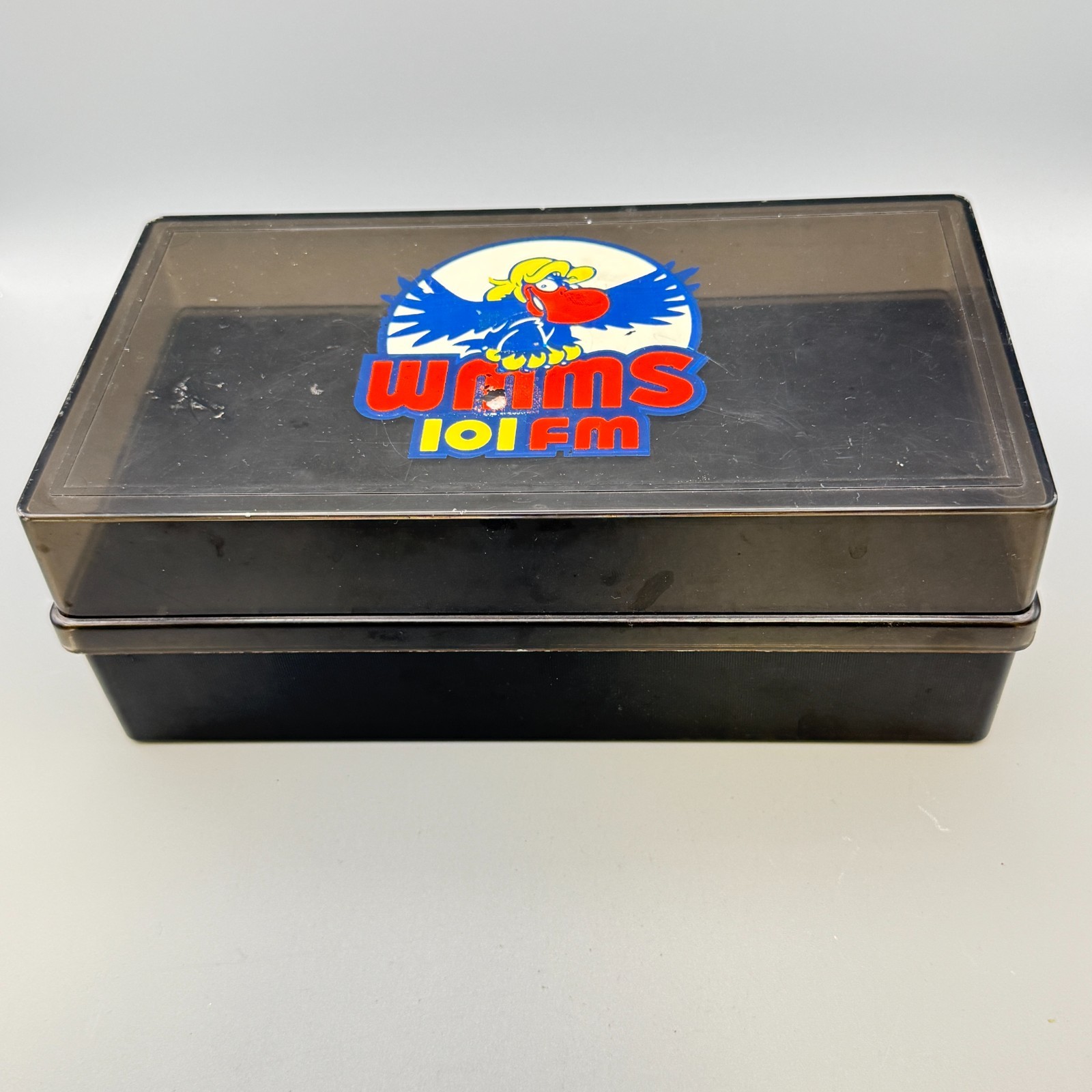WMMS Buzzard Cassette Case Shirt 101 100.7 ClevelandWorldSeriesofRock DaveHelton