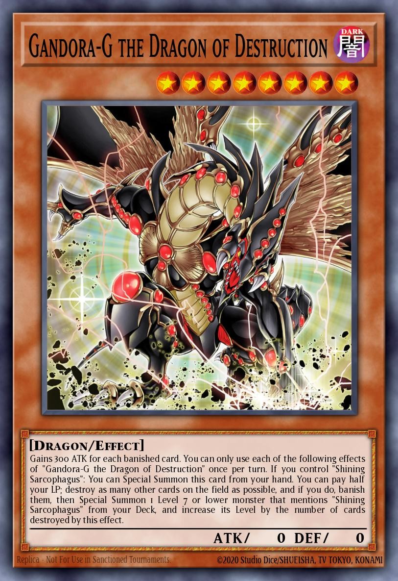 Yugioh MP25-EN177 - Gandora-G the Dragon of Destruction - Ultra Rare