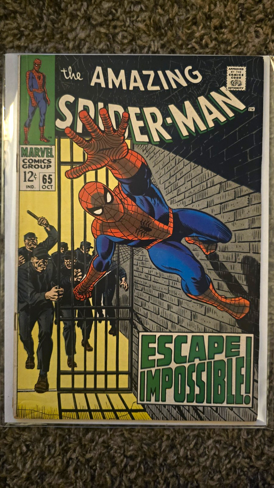 The Amazing Spider-Man #65 (Marvel Comics October 1968)