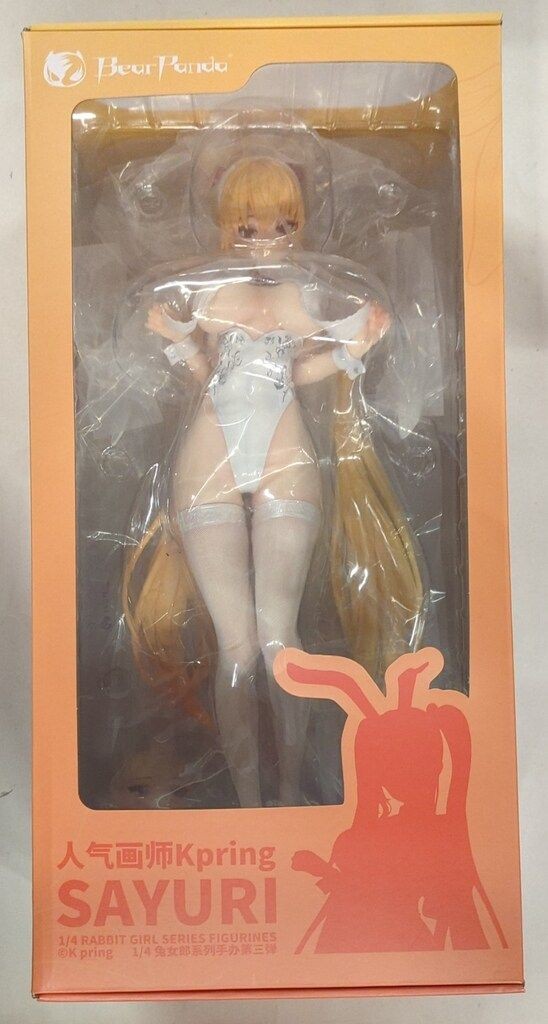 BearPanda K Pring Sayuri Bunny Girl Ver 1/4 Scale PVC Anime Figure NIB JP