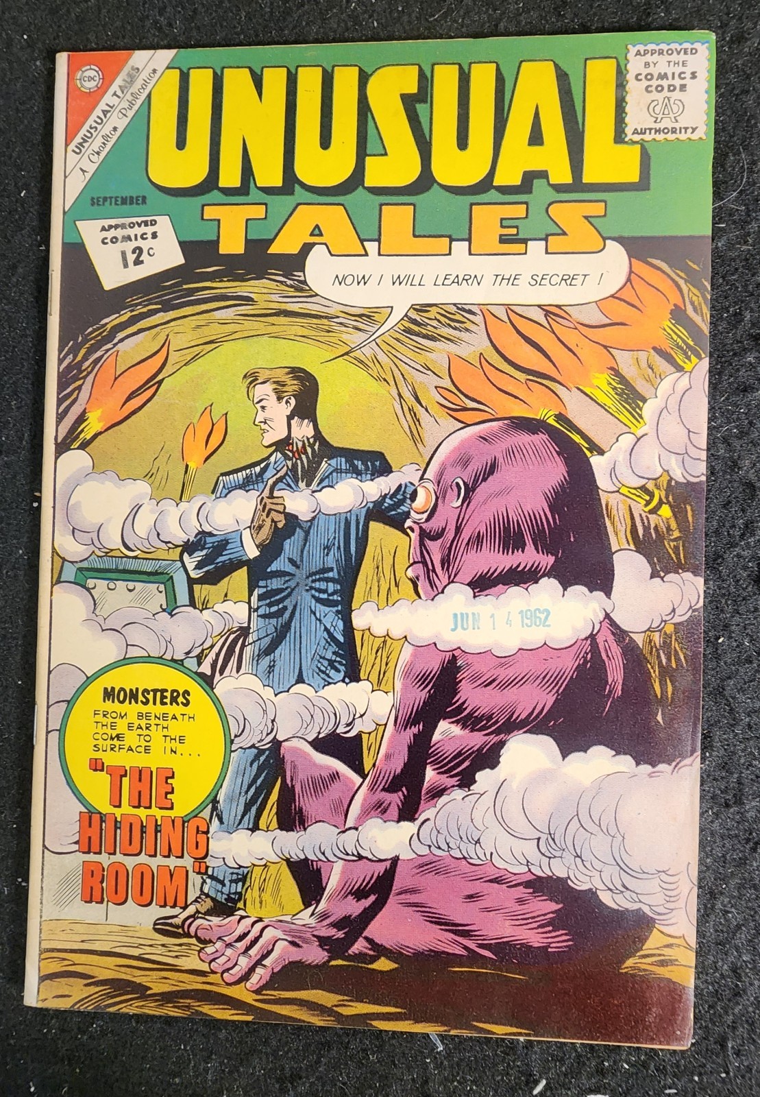 UNUSUAL TALES #35 (Charlton 1962) VF-