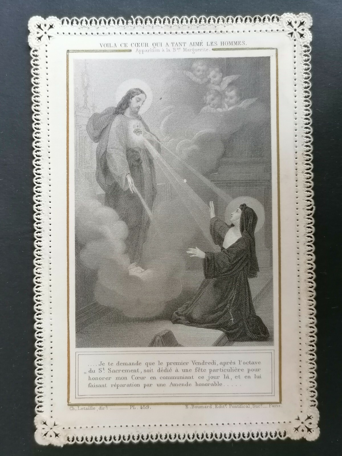  ANTIQUE TRINATO SAINT AS PICTURED