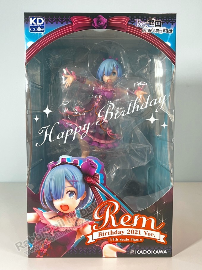 KADOKAWA Kdcolle Rem Birthday 2021 Ver. - Re:ZERO 1/7 Scale Figure (US In-Stock)