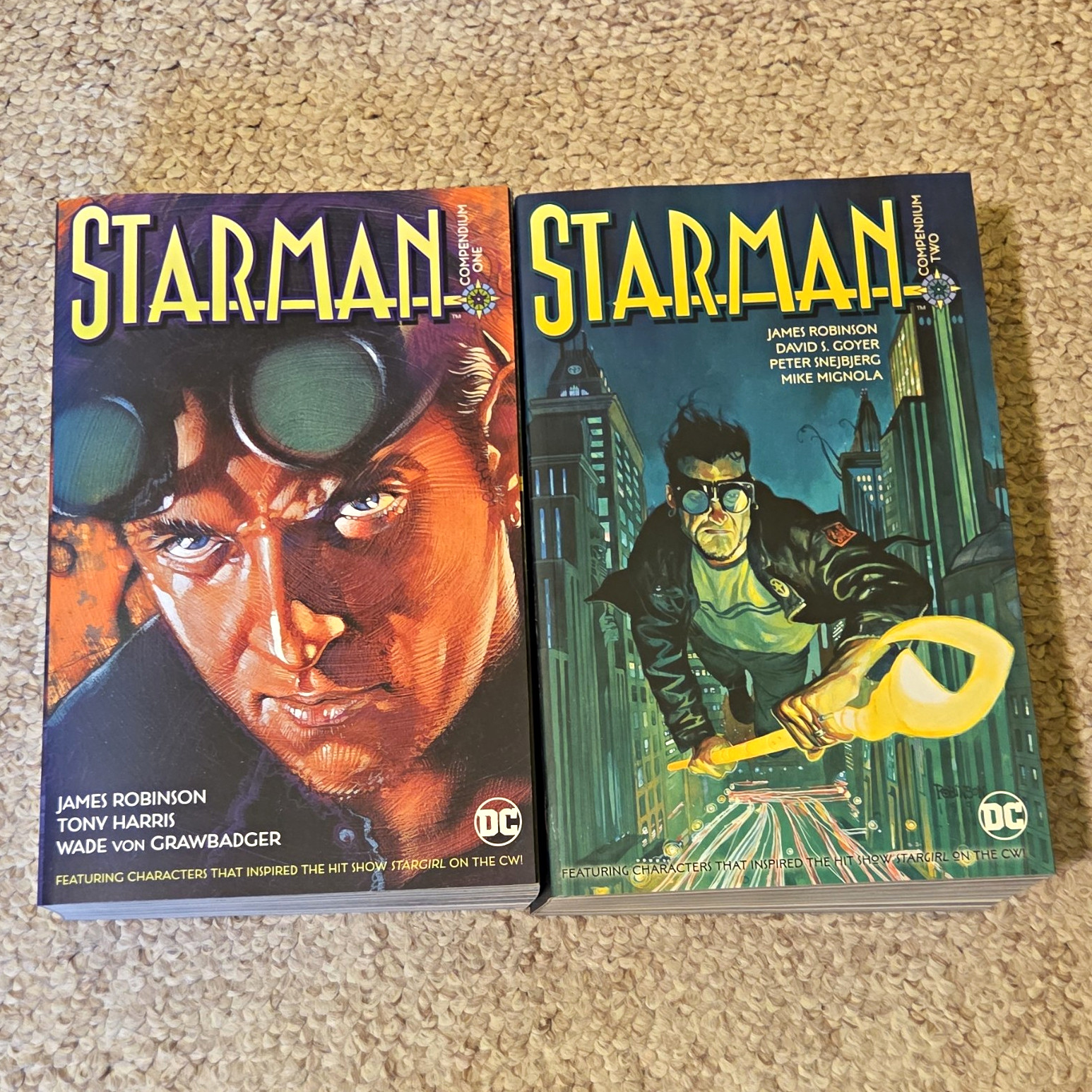 DC Comics Starman Compendium Omnibus Vol. 1-2 Lot/Set (2) James Robinson
