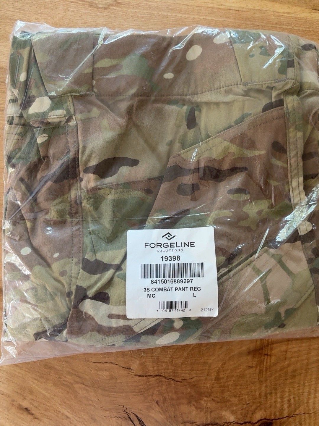 NEW ForgeLine / Patagonia Lost Arrow 3S Combat Pants Multicam – Large Regular