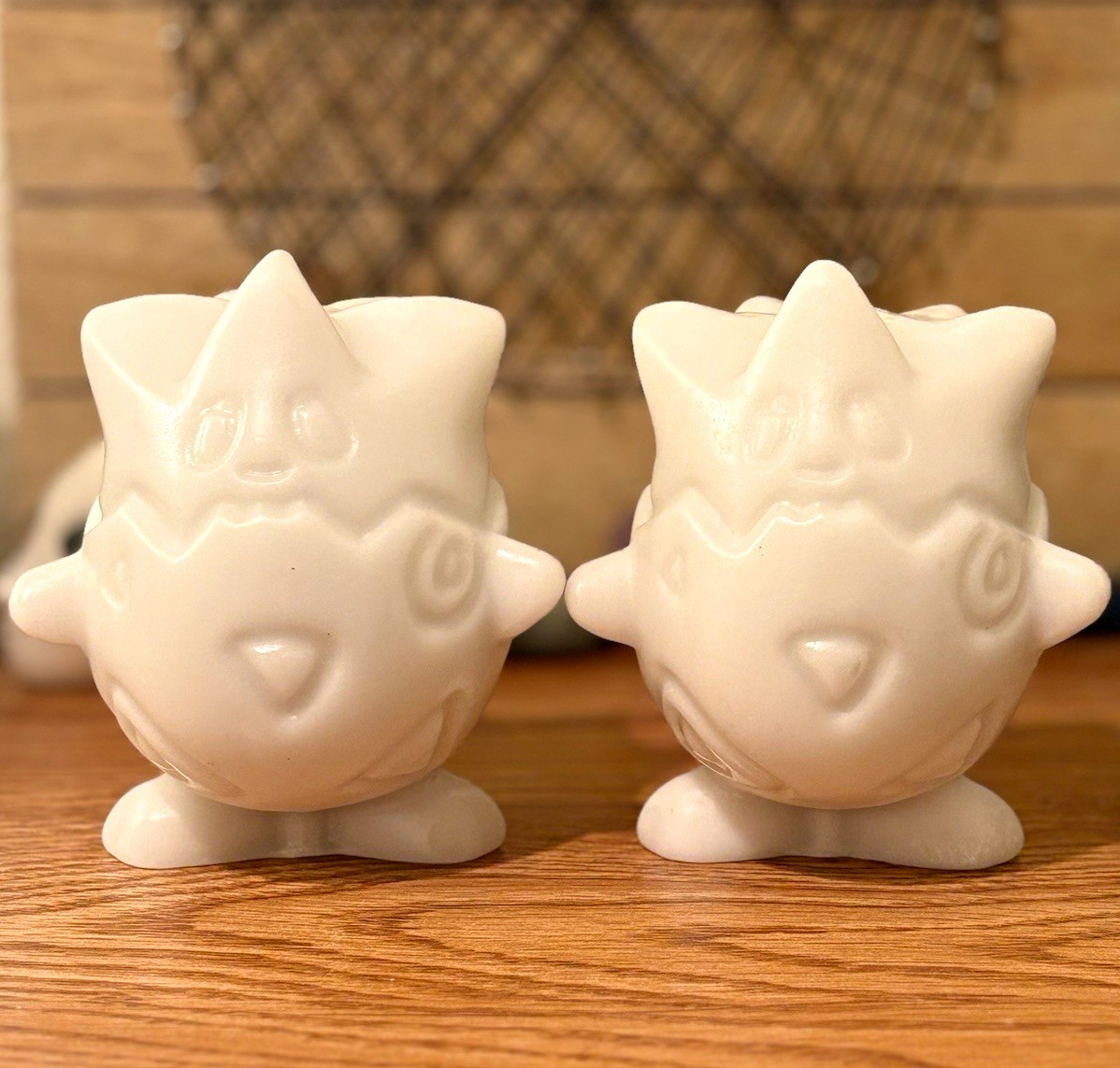 MSG for deals(: togepi pokemon crystal carving white jade