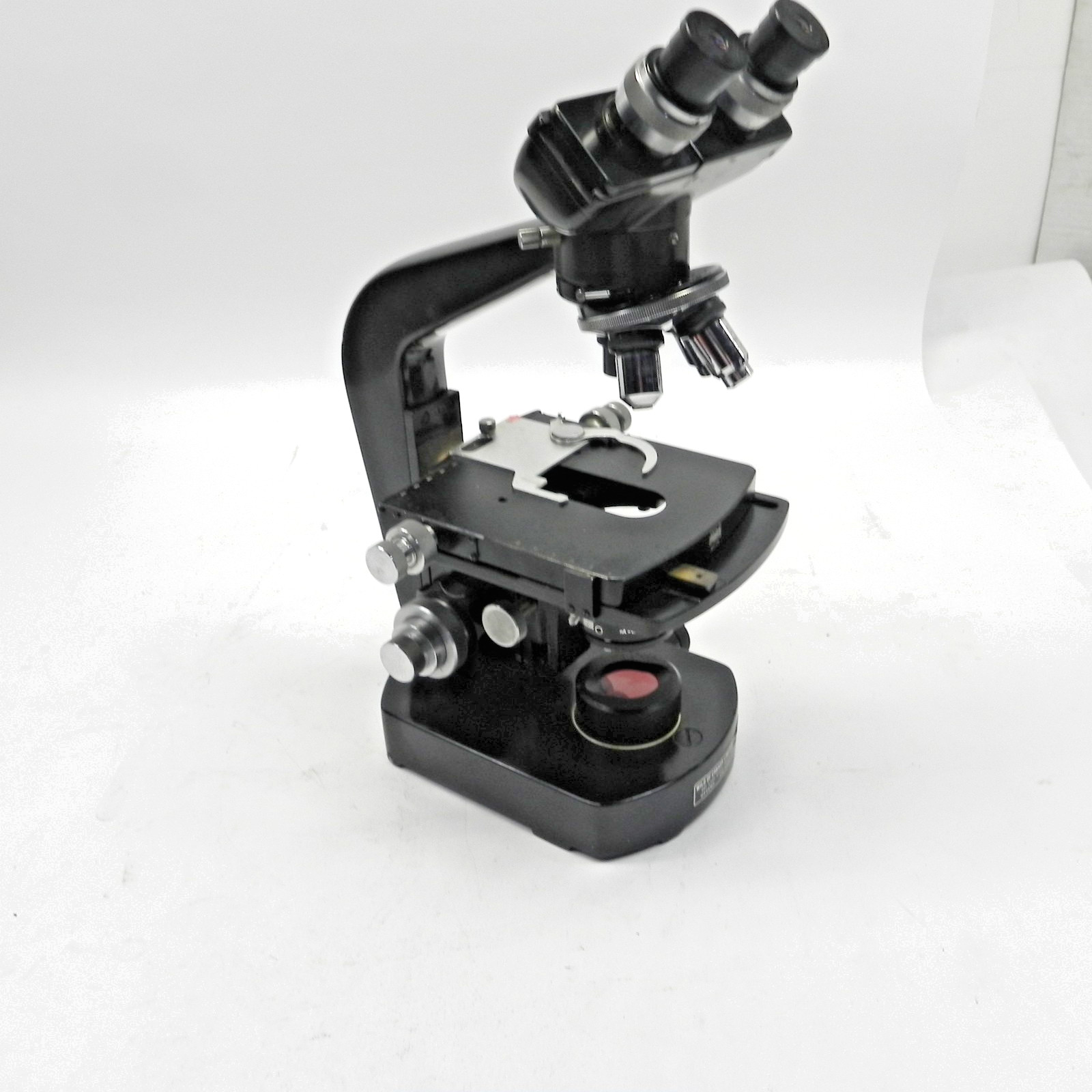 VINTAGE WILD HEERBRUG SWITZERLAND M20 COMPOUND MICROSCOPE BLACK USED #42024