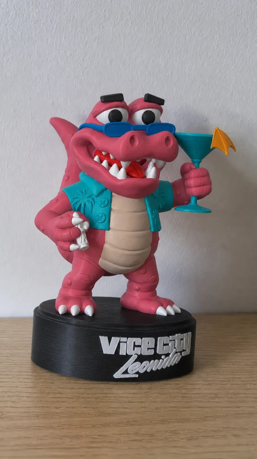 Macca the Gator GTA VI - 3D Print Collectible Figurine - Vice City Leonida