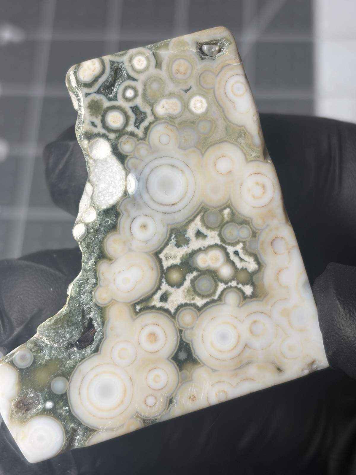 Beautiful Ocean Jasper Free Form Specimen Orbs 