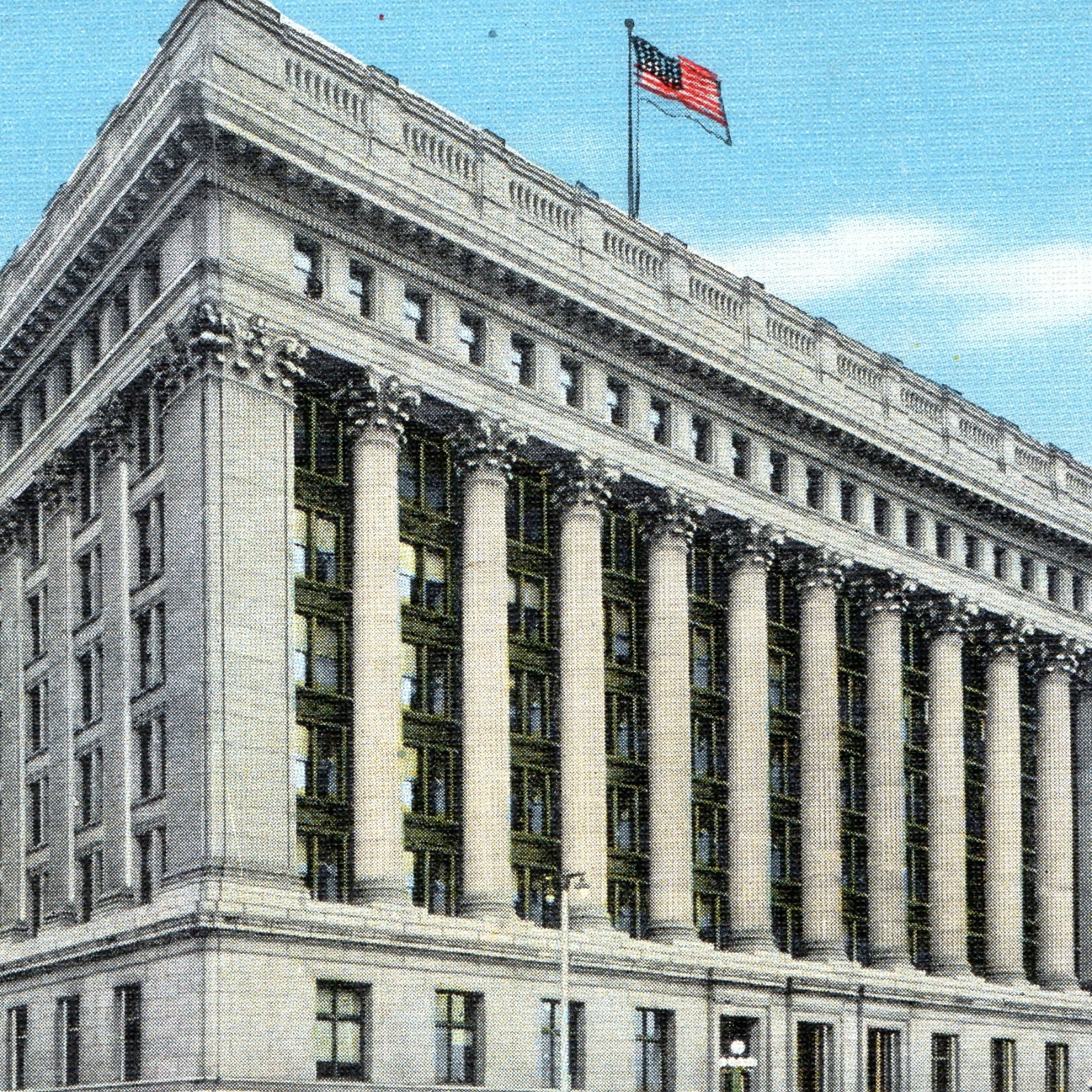c1940s Milwaukee, WI Postcard NW Mutual Life Insurance Co Building East Wis Ave