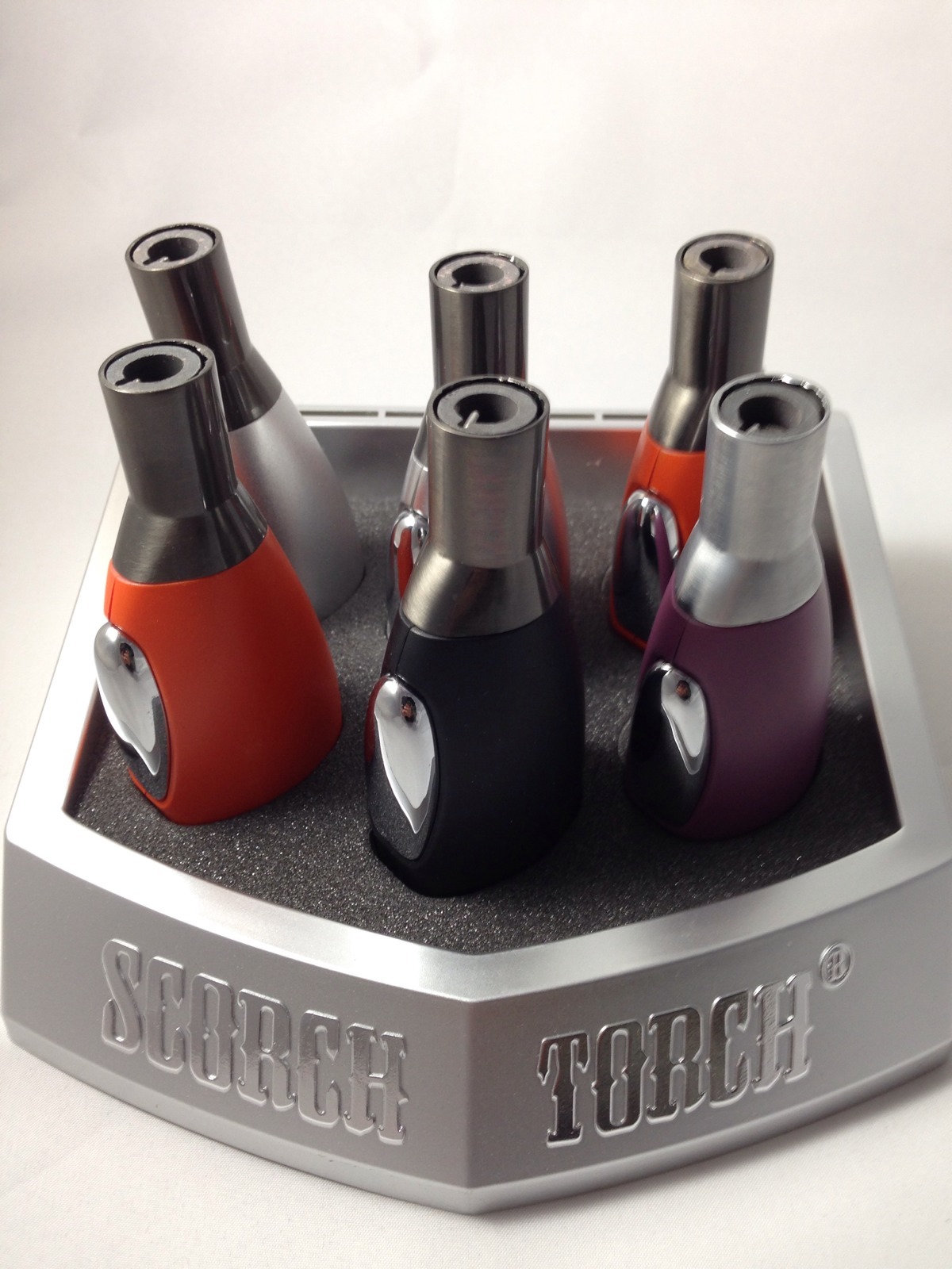 SCORCH LOT OF 6  Jet Torch  Butane , colors vary