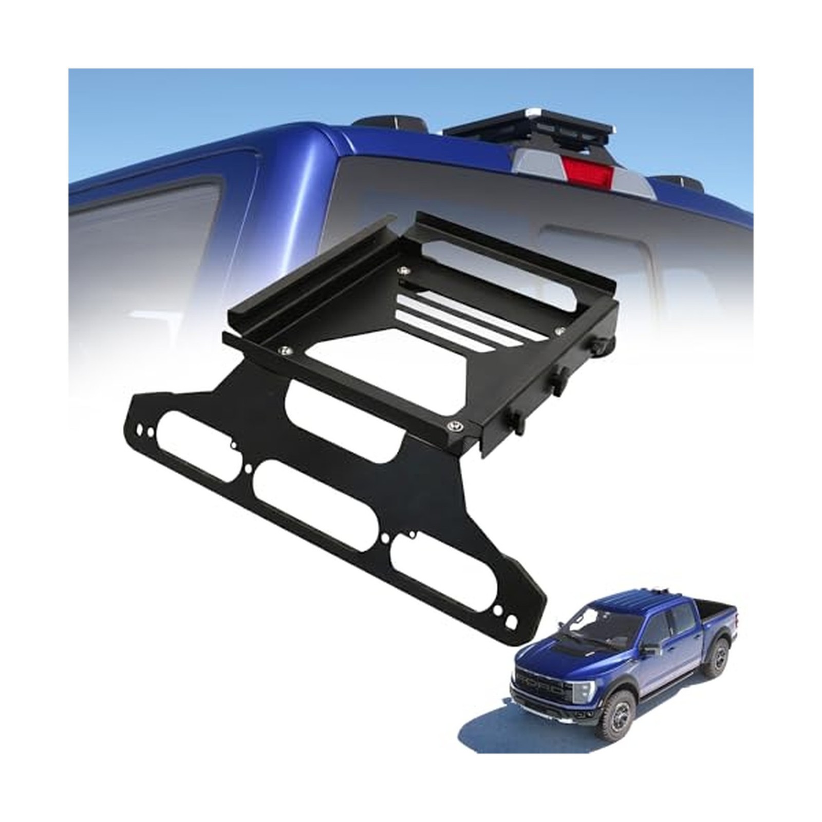 Starlink Mini Cab Mount Ford F150 F250 Upgraded Thickened Base Black