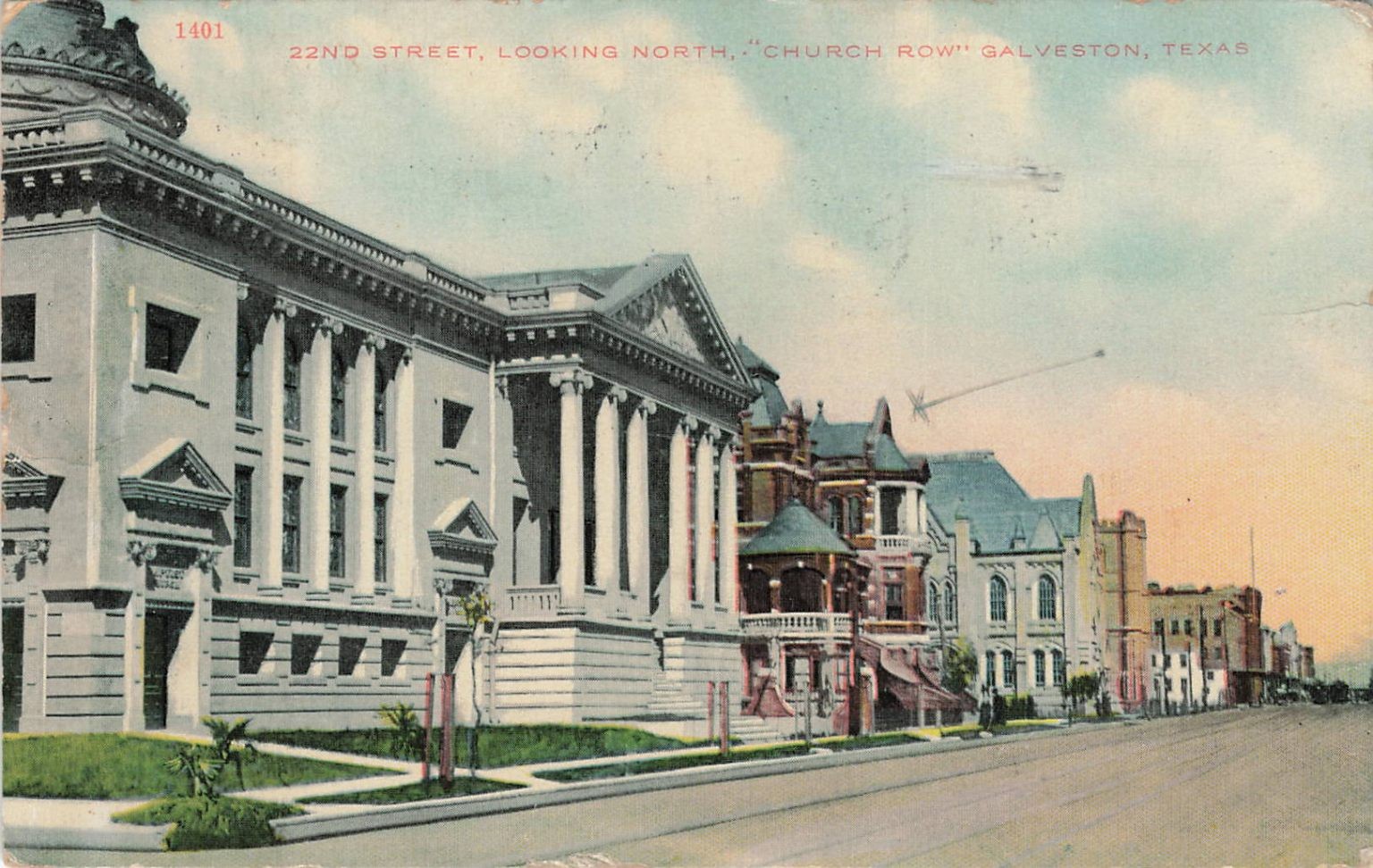 1910 Galveston TX 22nd Street \
