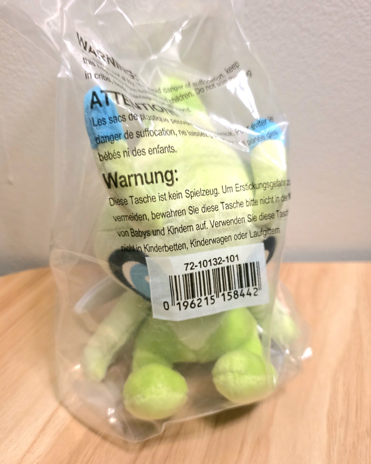 Pokemon Center Celebi Poke Doll Plush 6” Stuffed Toy New Sealed Authentic