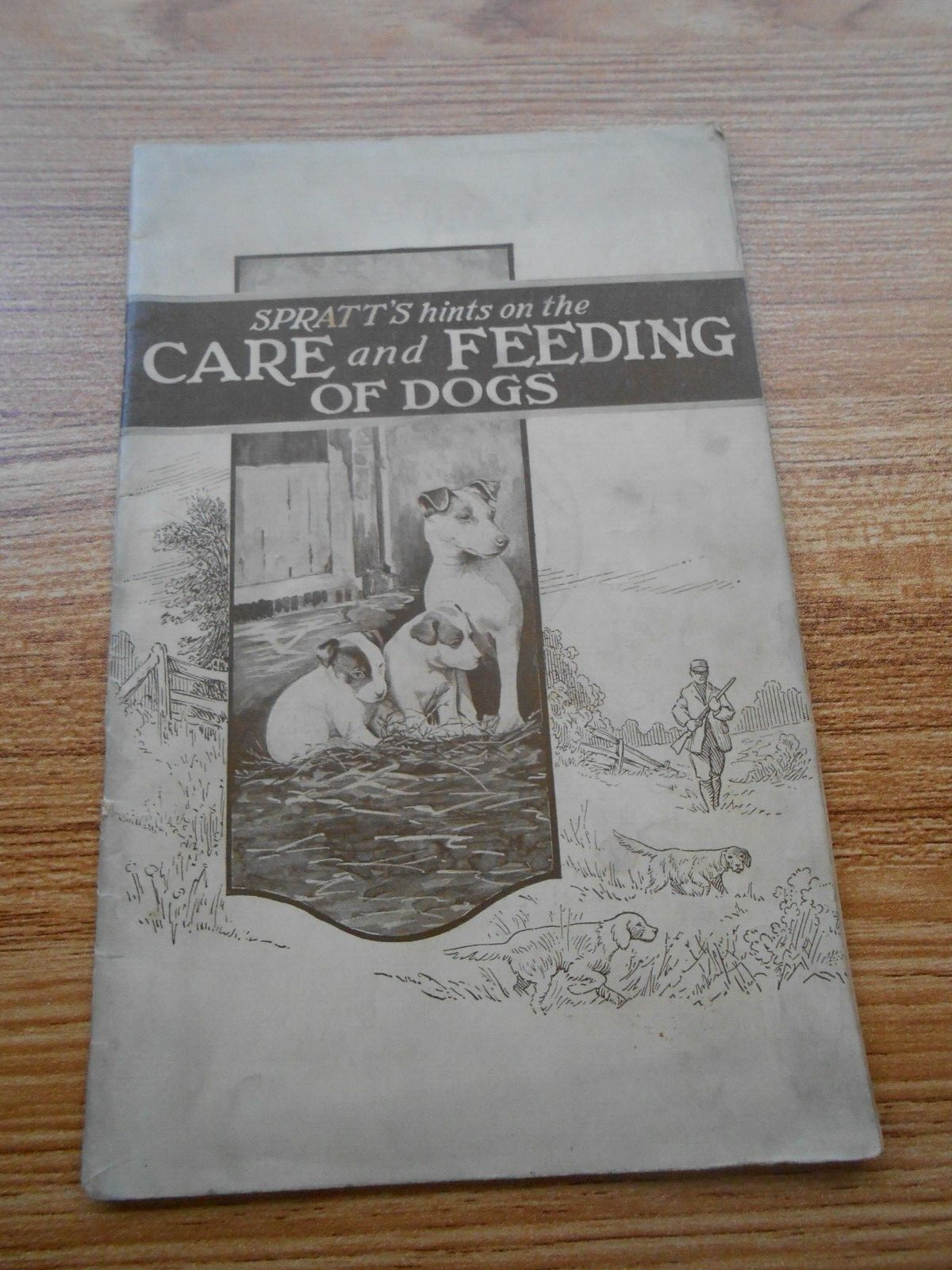 VTG 1930s SPRATT\'S HINTS ON THE CARE & FEEDING OF DOGS BOOKLET