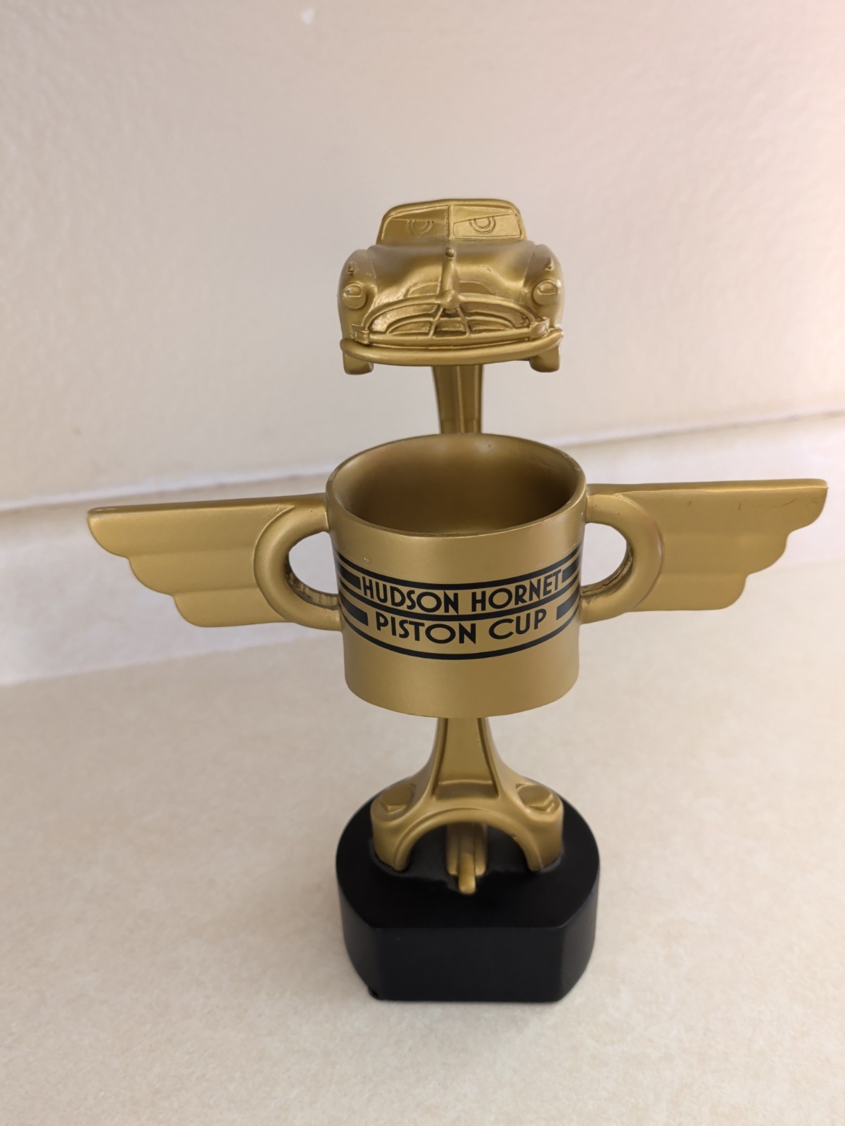 Hudson Hornet Piston Cup Gold Trophy - Disney Parks Pixar Cars RARE SEE PICS