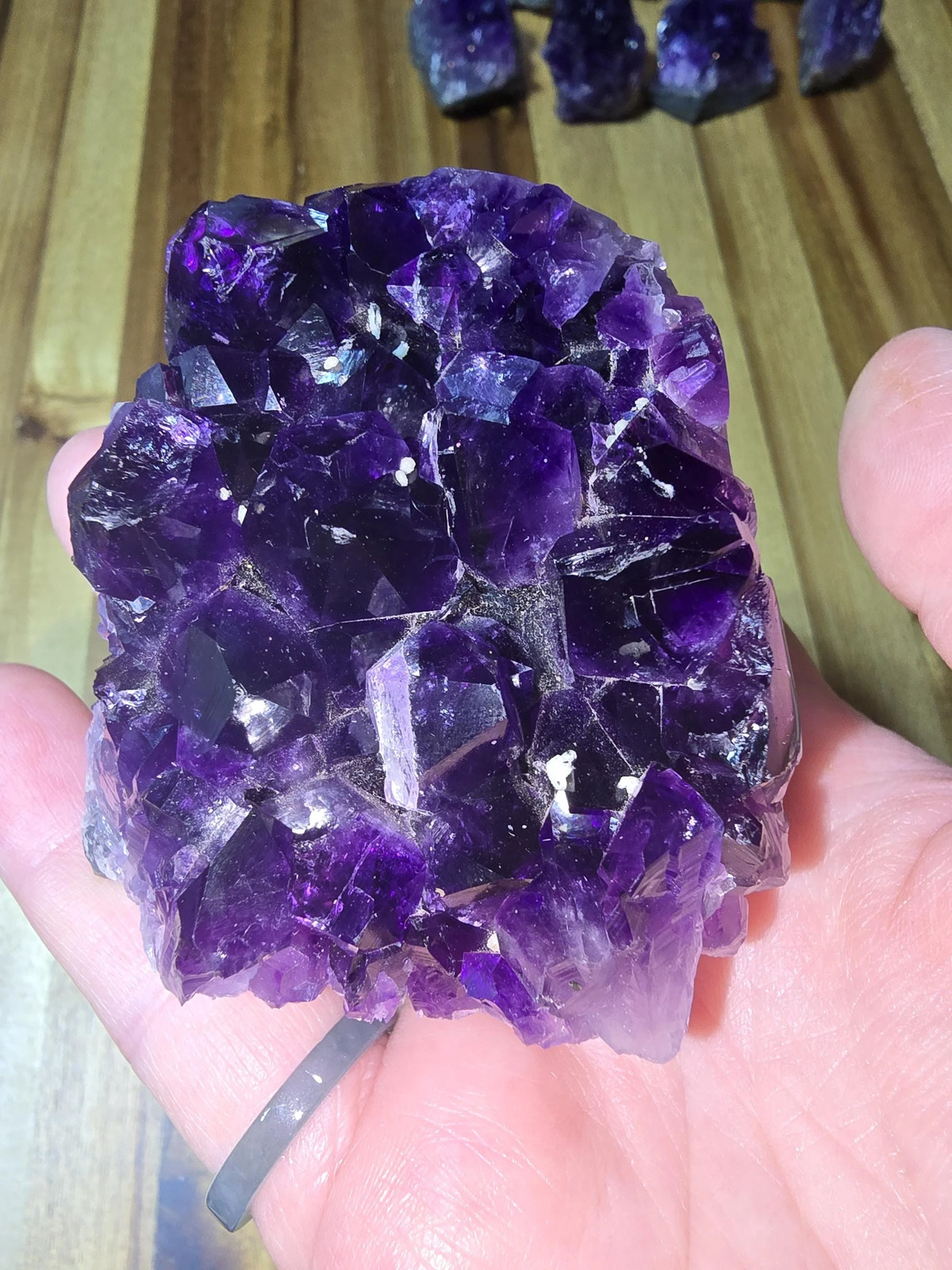 RARE 332g Siberian Amethyst Specimen Deep Russian Amethyst