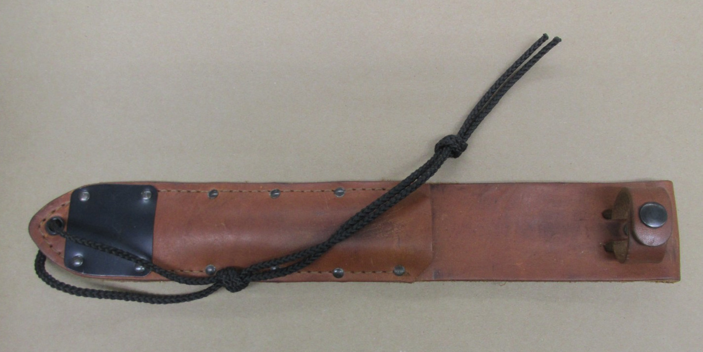 Genuine Camillus U.S. M1 Carbine Bayonet / M3 Fighting Knife Leather Sheath
