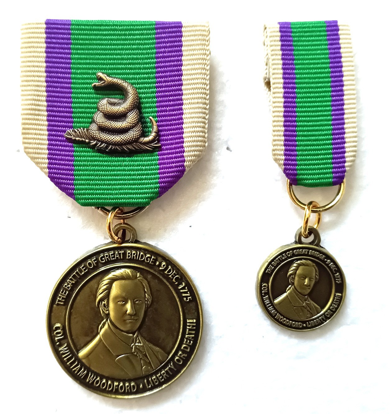 SAR Battle of Great Bridge Commemoration Medal Set, 2025 Design