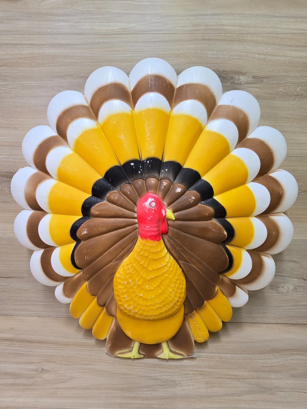 Vintage Don Featherstone Thanksgiving Turkey Blow Mold