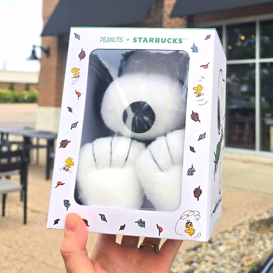 NEW Starbucks X Peanuts Snoopy Barista Plush - 100% Authentic - READY TO SHIP