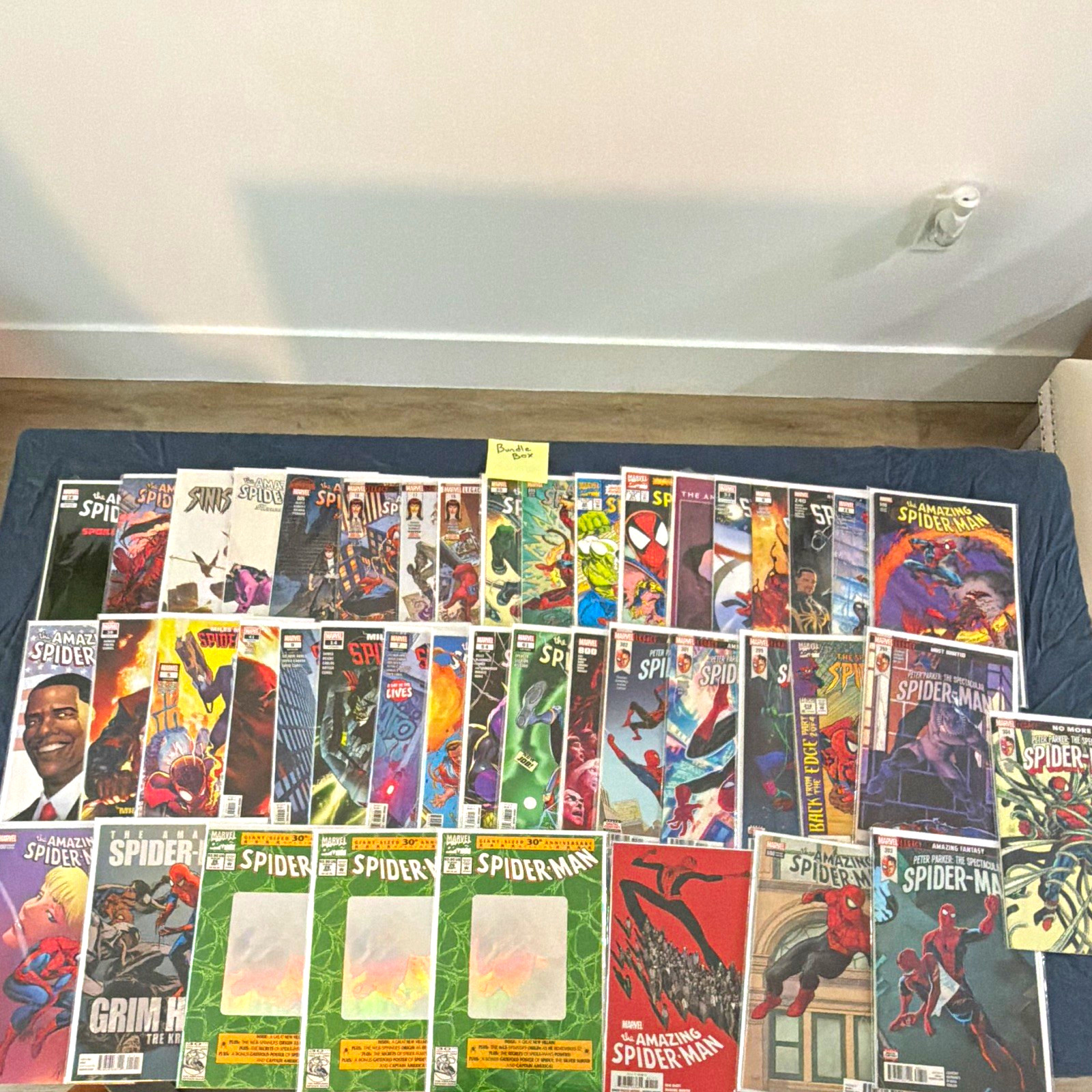 Marvel The Amazing Spider-Man mixed comic book lot: 43 books in total
