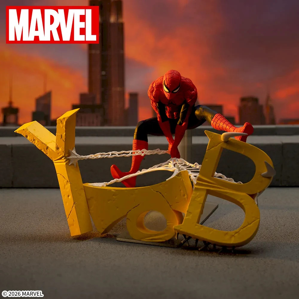 Sega Prize MARVEL Luminasta Spider-Man Figure (Ages 15+) JAPAN NEW
