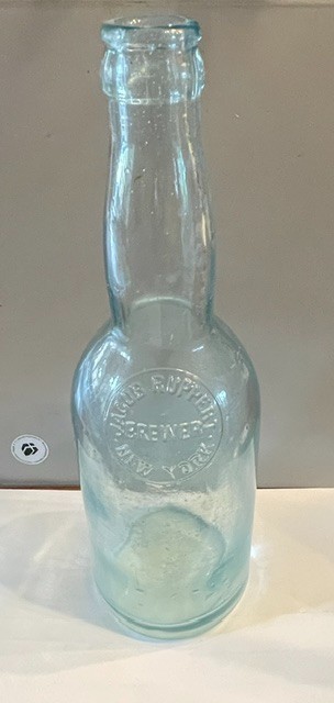 Antique JACOB RUPPERT BREWER NEW YORK Beer Bottle (Yankees Owner) 9