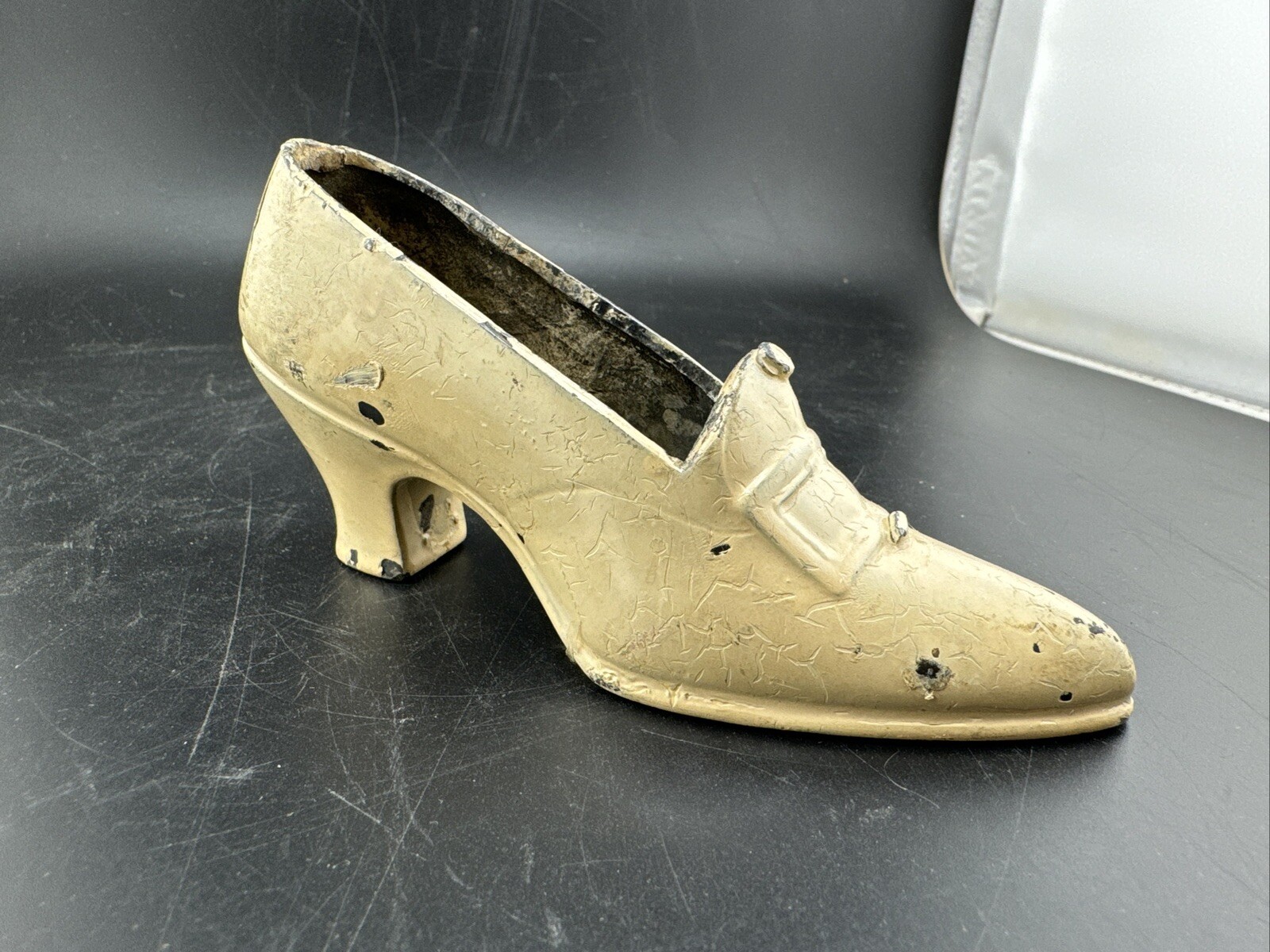 Antique Numbered Cast Iron Shoe 💥numbered Signed 📦