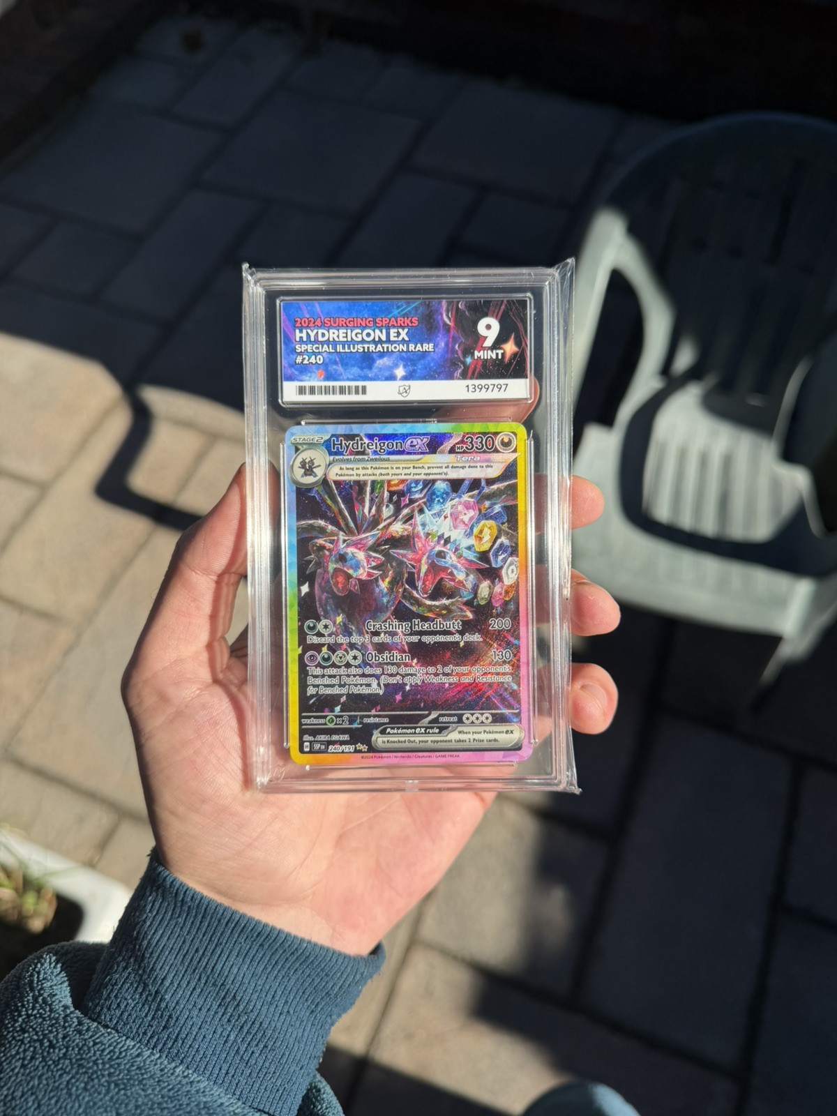 Pokémon TCG Hydreigon EX 240/191 Surging Sparks ACE 9