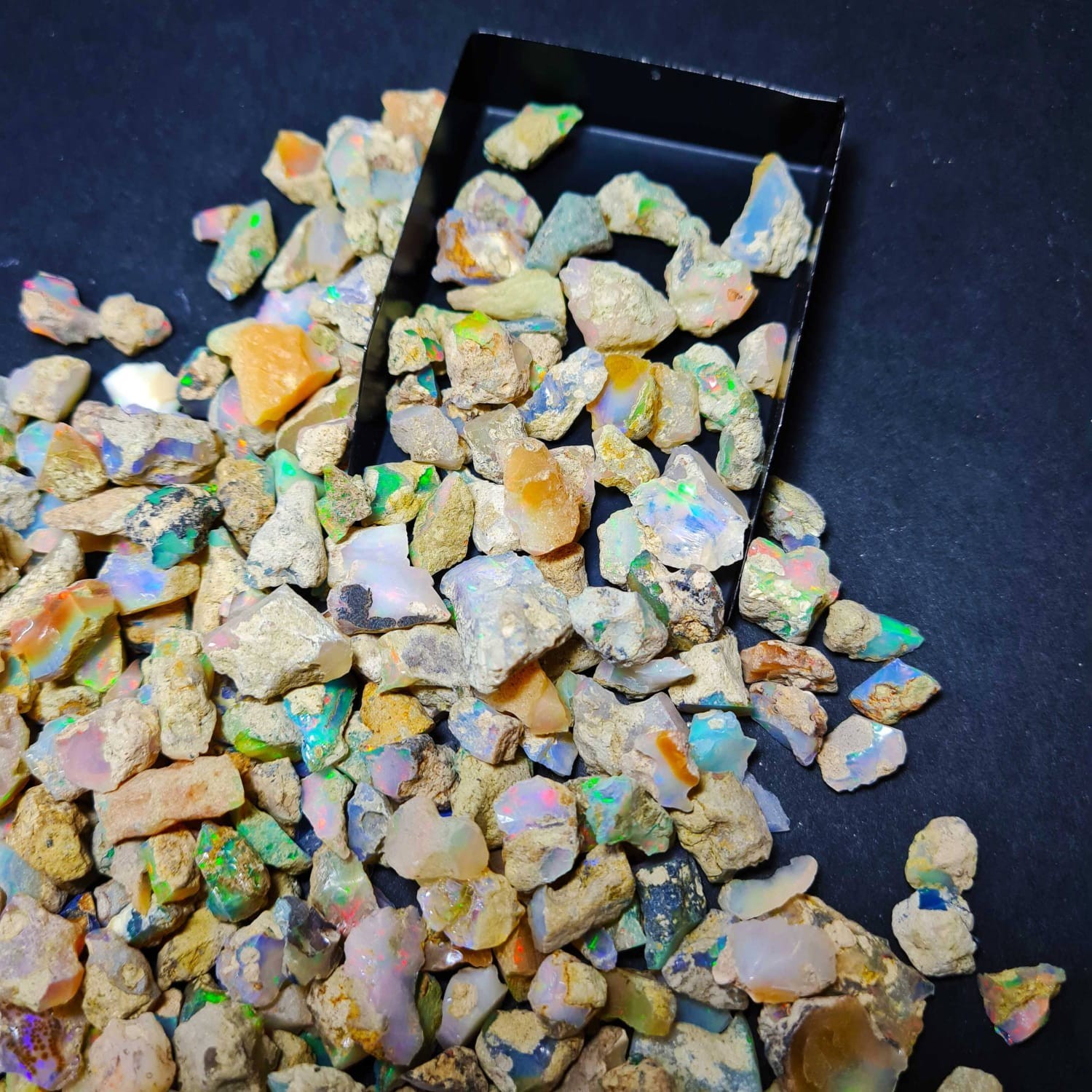 Dry Opal Rough Lot 20 Pieces Natural Ethiopian Welo Opal Raw AAA cut grade rough