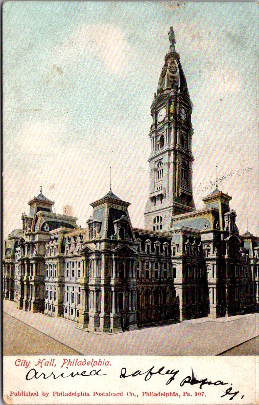 City Hall Philadelphia PA 1905 Vintage Postcard 5P21-23