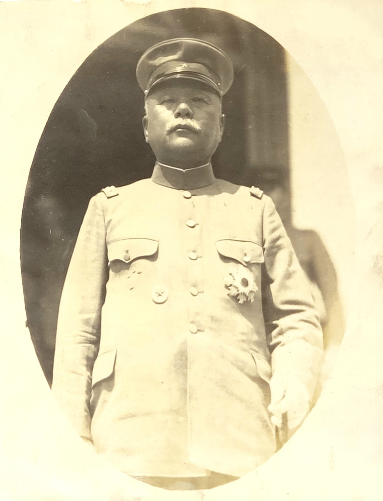 Lieutenant General Kameji Wada Photo Japanese Order of Sacred Treasure c1925 IJA