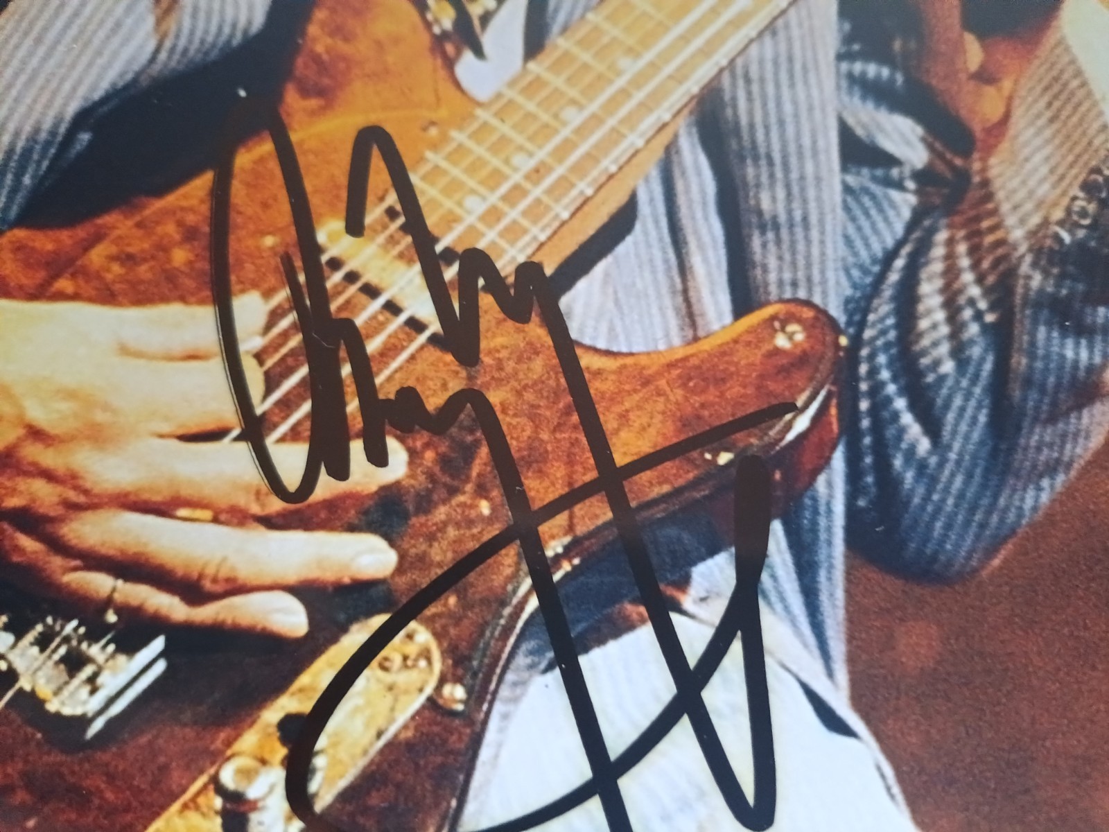 Led Zeppelin Jimmy Page Autograph Signature