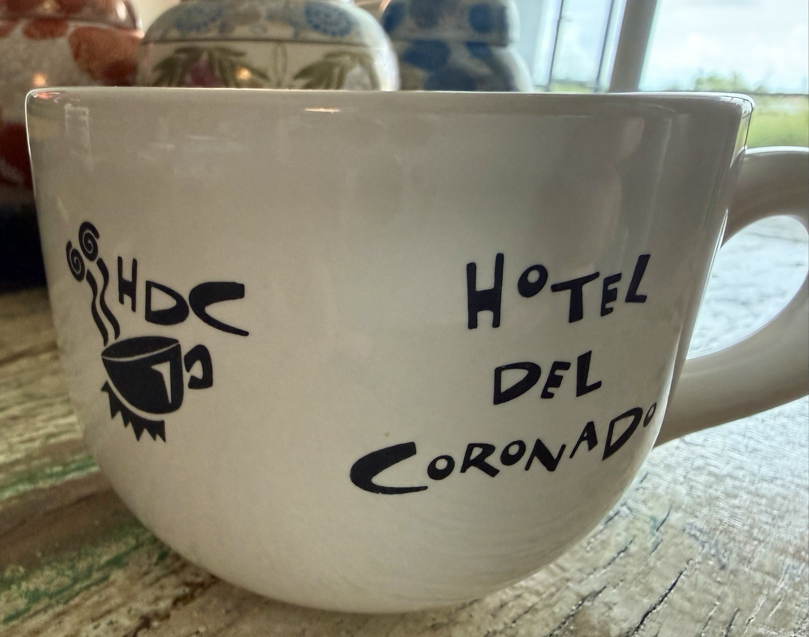 Hotel Del Coronado Coffee Mug Large Size Very Good
